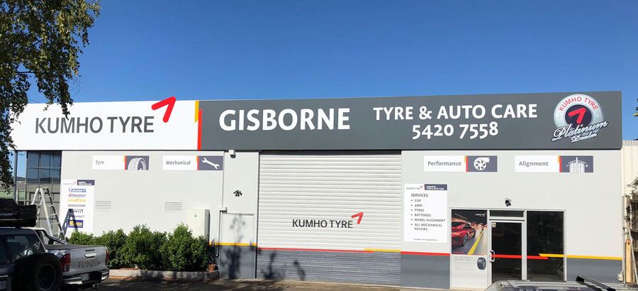 Gisborne Tyre & Autocare Store Front